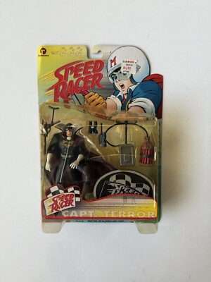1999 Speed Racer Series One Capt Terror Action Figure Vintage ReSaurus Anime Toy
