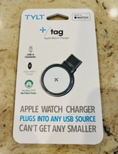 TYLT Tag Apple Watch USB Charger - Silver - BRAND NEW
