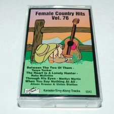 NICE FEMALE COUNTRY HITS VOL 76 PREOWNED CASSETTE
