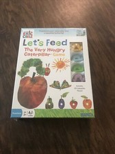 Let's Feed The Very Hungry Caterpillar Game Preschool Ages 3 New Play  n Learn
