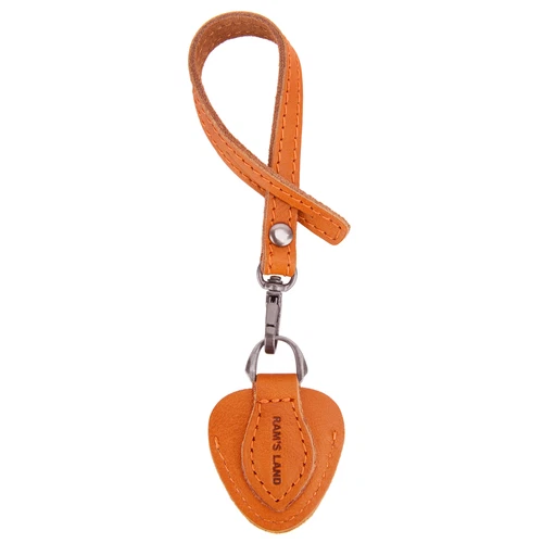 Leather Guitar Pick Holder Guitar Pick Pouch Keychain Plectrum Storage Cases Bag