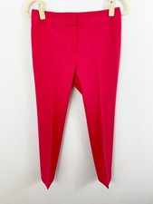 ESCADA Bright Pink Skinny Slim Dress Pants Size 38 Work Casual Designer