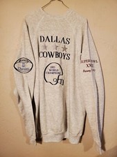 vintage dallas cowboys Sweatshirt 1993 World Champions size XXL NWOT MINT 