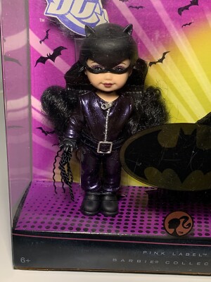 Pink Label Barbie Collector Edition CATWOMAN & BATMAN KELLY