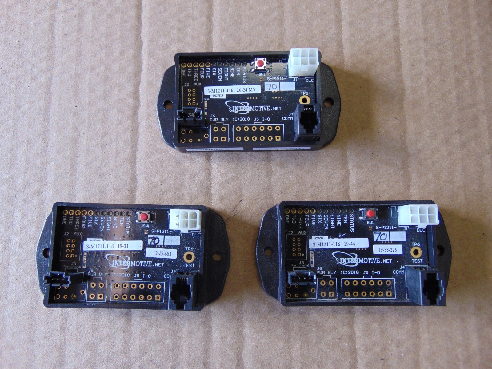 2014-2018 CHEVROLET TAHOE LOT OF 3 INTERMOTIVE A-S0S601-B #9793