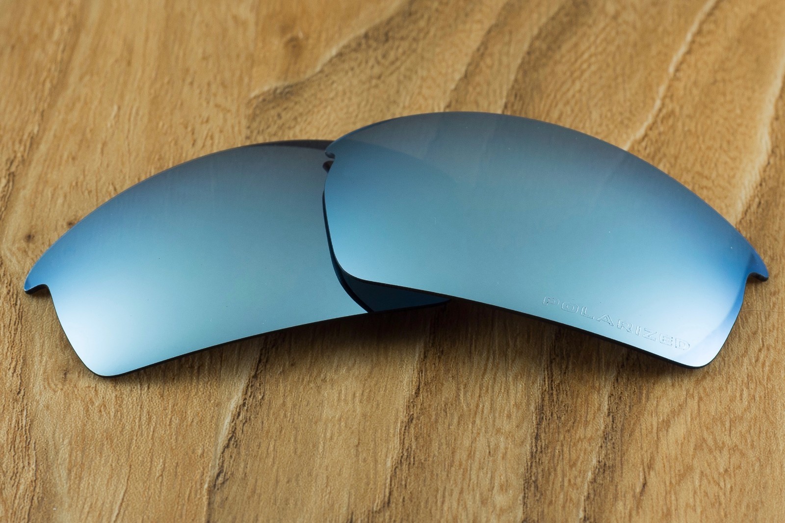 Light Sky Powder Blue Polarized Mirrored Replacement Lenses for Oakley