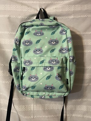 Abshoo Cute Lightweight Book Bag For Teens Cat & Fish Laptop Backpack 17  20.00 | eBay