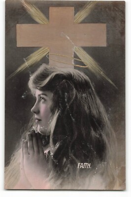 FAITH - The Royal Series, Max Ettinger & Co. Ltd., VTG Postcard COCO2.