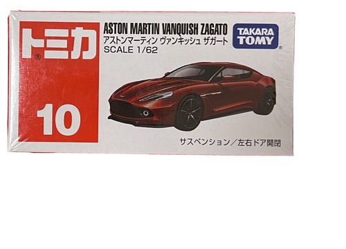 Takara Tomy Tomica 1/62 Scale #10 Aston Martin Vanouish Zagato Diecast Car - Picture 2 of 5