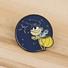 Princess and the Frog Ray the Firefly Enamel Pin Disney Brooch Badge Backpacks