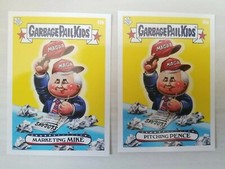 2020 GPK 42A Pitching PENCE & 42B Marketing MIKE Topps Election Debate #8 2x Lot