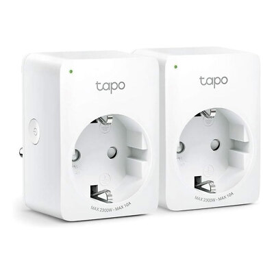 TP-Link Tapo P100 Mini Smart WLAN-Steckdose 2er-Pack Alexa Google Assistant