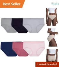Women's Seamless No Show Underwear Plus Size Stretch Fit Panty Line Free