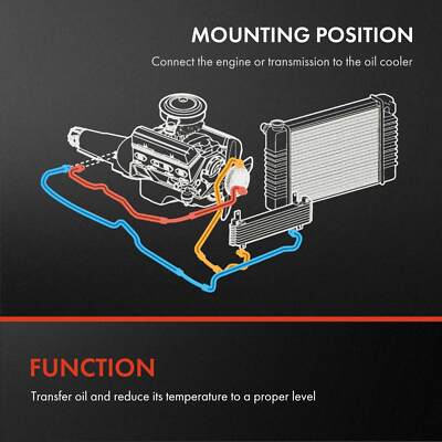Auto Trans Oil Cooler Hose Assy for Jeep Grand Cherokee V8 4.7L 