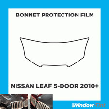 Für Nissan Leaf 5-door 10 + Klar Motorhaube Pfa Kratzer Schutz Folie