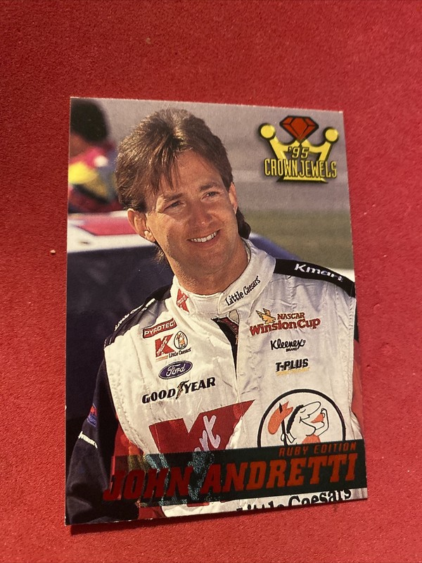 1995 Crown Jewels #25 John Andretti CARD