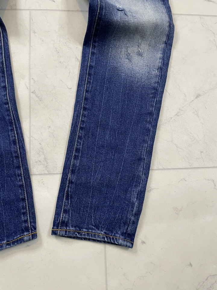 Pantalones de mezclilla Billionaire Boys Club casco desgastado logotipo talla 30x30 Foto 2 de 4