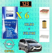KIT TAGLIANDO OPEL ZAFIRA C 1.6 CNG 