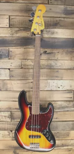 Squier Classic Vibe '60s Fretless Jazz Bass 3-Color Sunburst #M312