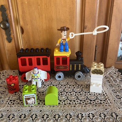 Lego Duplo Toy Story Train #10894 Disney Pixar Buzz Woody Building Toy Set  Lot 673419301794|