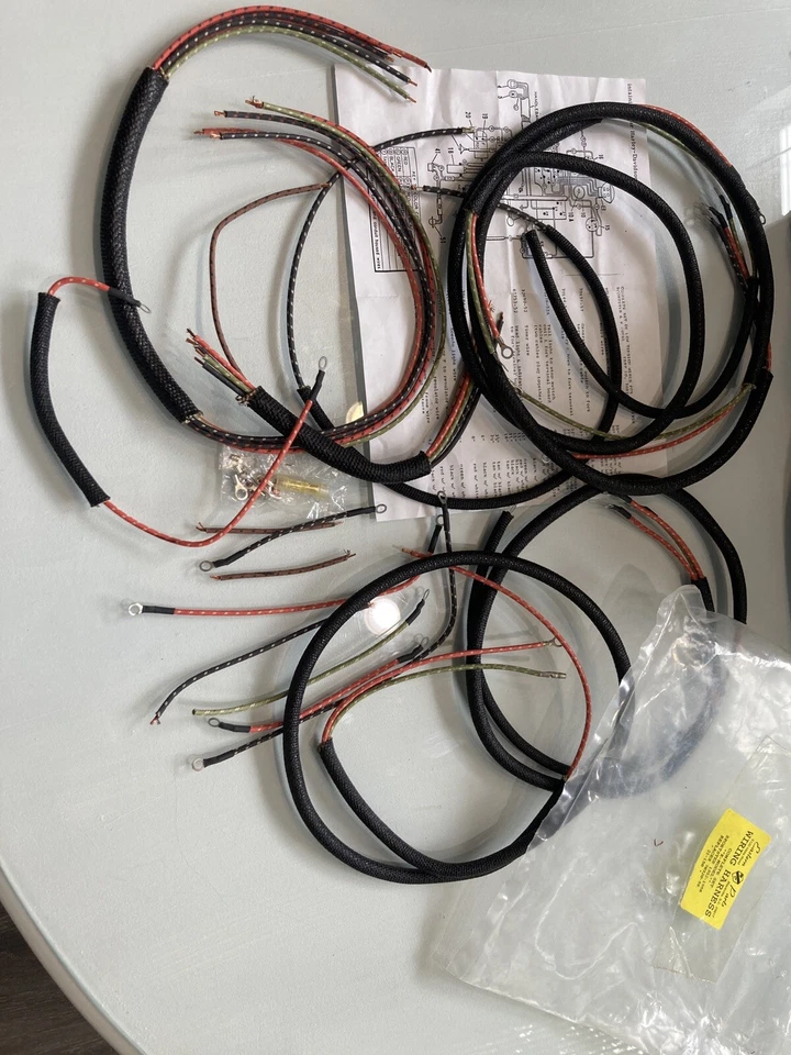 juego completo arnés cableado se adapta a sportster modelo k 52-58 70320-56 Foto 2 de 4