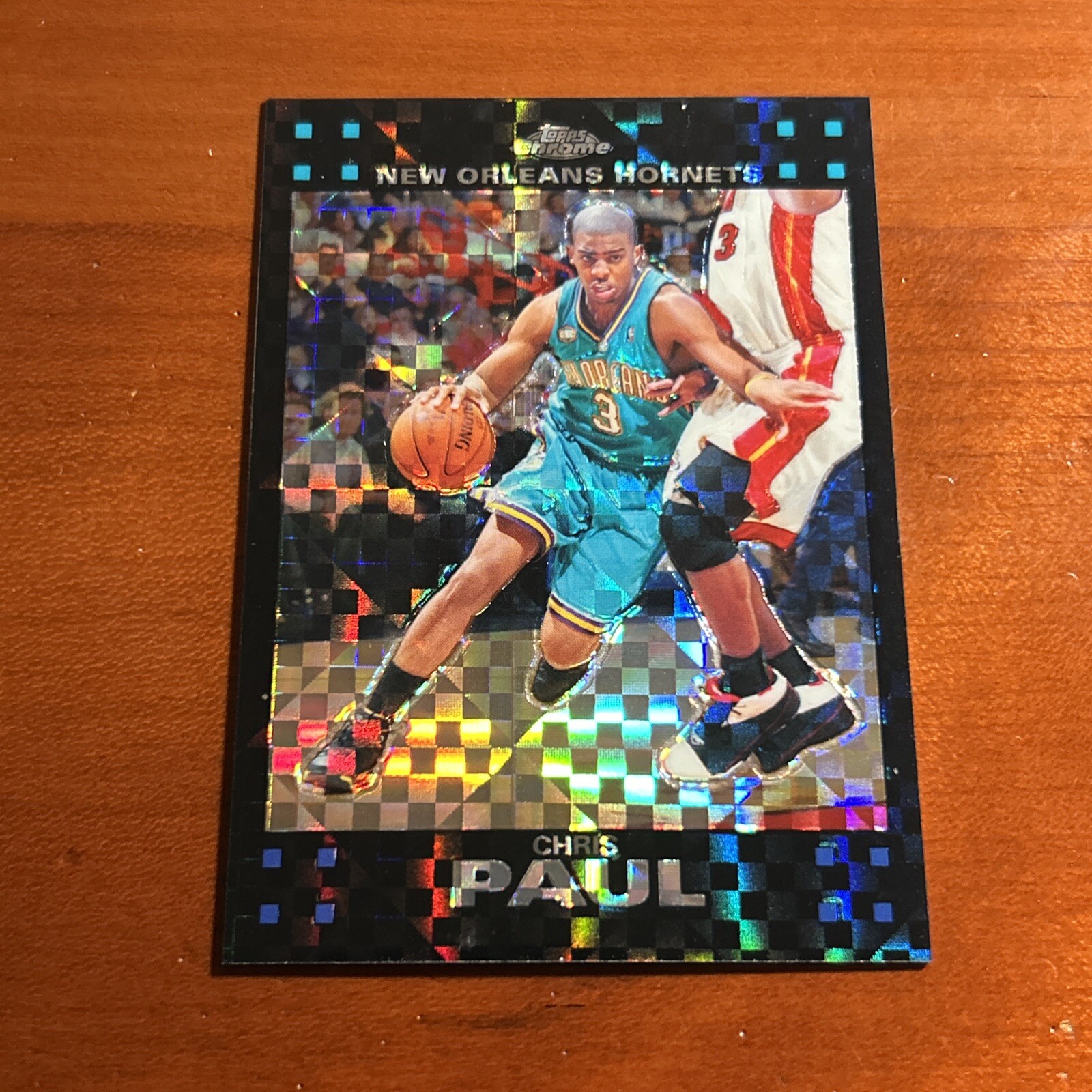 2007-08 Topps Chrome X-Fractor 39/50 Chris Paul