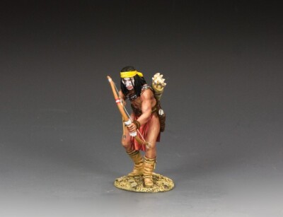 KING & COUNTRY THE REAL WEST TRW193 WHITE CLOUD ADVANCING APACHE ARCHER