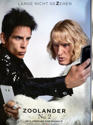 Zoolander No.2 - Teaser - Filmposter 120x80cm gerollt