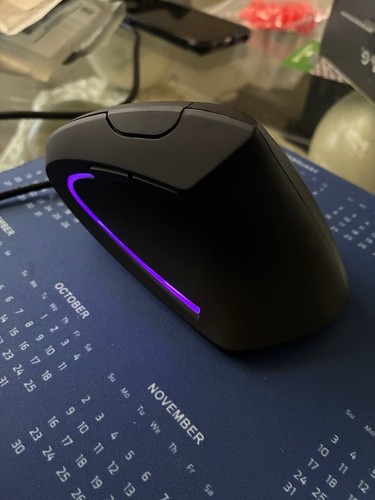 Vertical Mouse Ergonomic 2.4GHz Wired, 3 Adjustable DPI 800/1200/1600 (NEW) - Picture 3 of 10