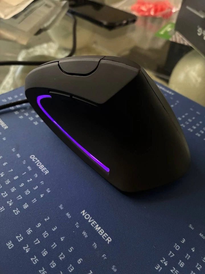 Vertical Mouse Ergonomic 2.4GHz Wired, 3 Adjustable DPI 800/1200/1600 (NEW) - Image 3 of 4