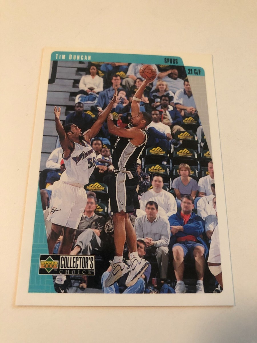 Tim Duncan 1998-99 Upper Deck Collectors Choice Rookie RC #323 San