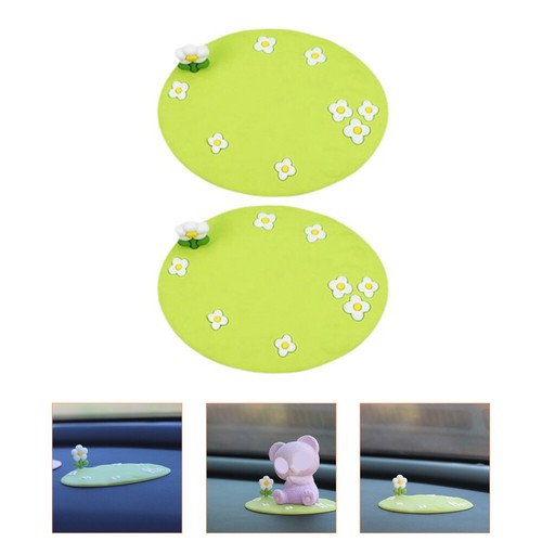 2 Pcs Anti-slip Storage Pad Man Car Ornaments for Dashboard Non Mat - 第 12/12 張圖片