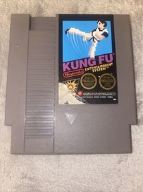 Kung Fu NES PAL Original Working Nintendo Entertainment System Cartridge Game