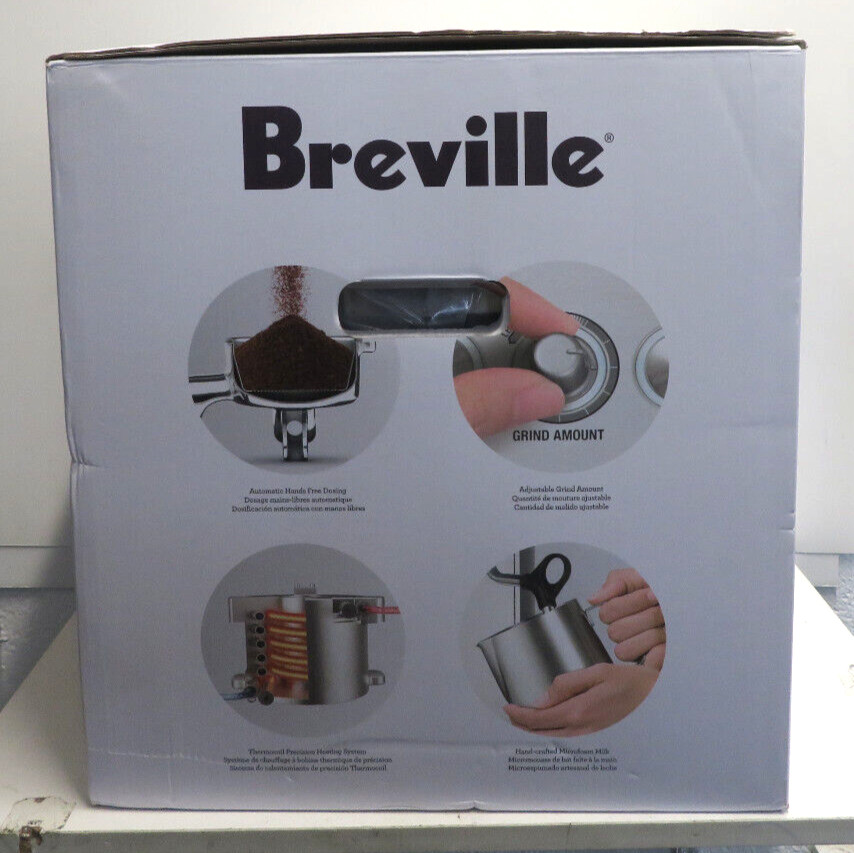 Breville Barista Express Brushed Stainless Steel Espresso Machine
