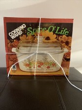 Brand New Corning Ware Spice O'Life 5.0 Litre Casserole with Rack And Cover