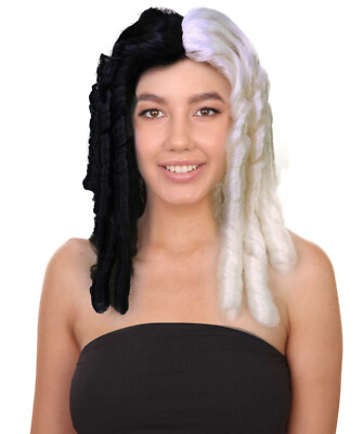 Frauen Kolonial Dame Perücke historische Figur Cosplay Perücke, atmungsaktiv ohne Kappe