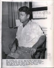 1961 Press Photo William E. Benson confesses to Texas school bombing in Oklahoma