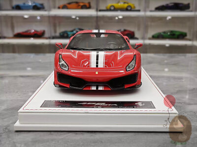CE 1:18 Ferrari 488 Pista Limited Resin Diecast Model Car Display