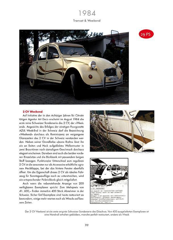 Thumbnail - Citroën 2cv Der Döschwo In Der Schweiz Räto Graf Buch Deutsch 2011