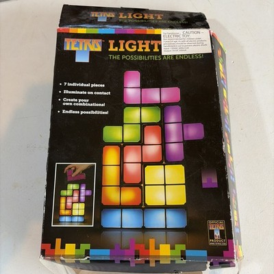 Tetris Light   7 Piece Stacking Tetromino Lamp by Paladone   Complete, Works