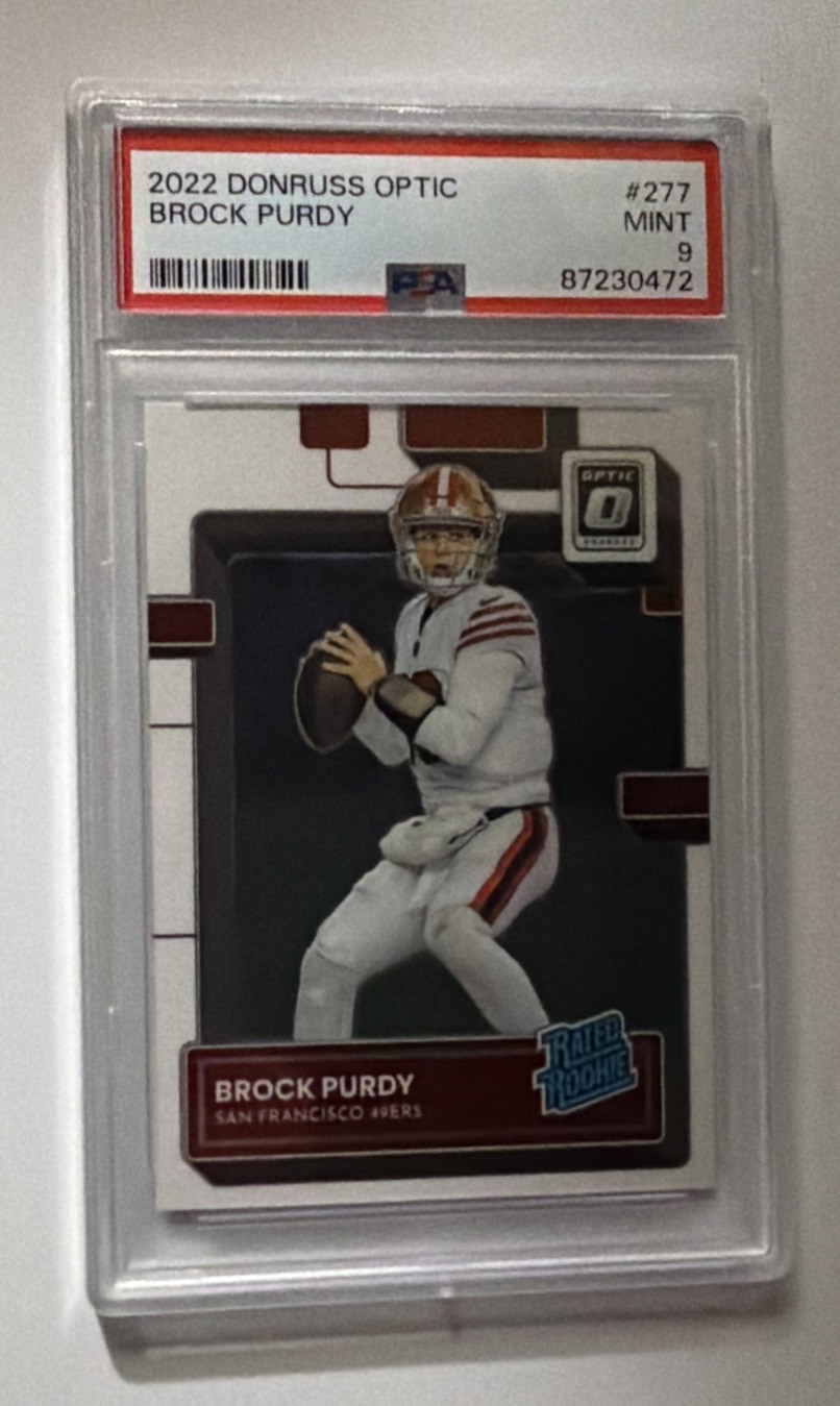 2022 Panini Donruss Optic - Rated Rookie Brock Purdy #277 (RC)