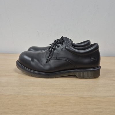 Dr Martens 1461 Plain Welt Black Industrial Steel Toe Boot Shoes Size Uk 11  Mens UK