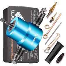 Double Head Sheet Nibbler Metal Cutter, Quality Nibbler Drill Attachment for ...