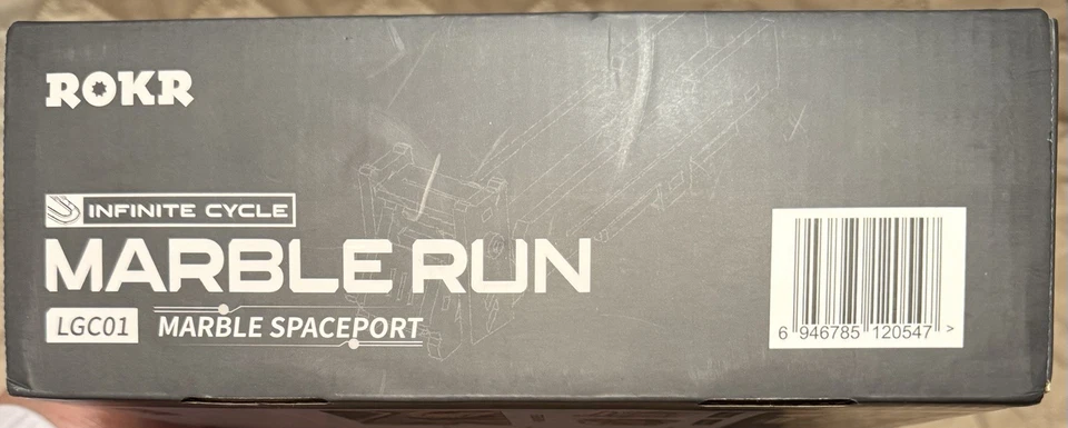 ROKR NEW Marble Run Manual/Electric LGC01 Spaceport 3D Wooden Puzzle Toys Games - Image 4 of 4