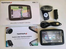 TomTom VIA 52 SAT NAV 5'' UK & Europe Lifetime Maps Record Route Driving School