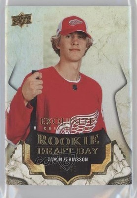 2023-24 Upper Deck Black Diamond Gold /75 Simon Edvinsson #RDD-SE c6c