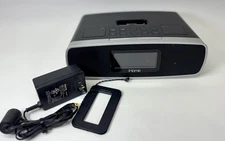 iHome iP90 AM/FM Dual Alarm Clock Radio for iPod Tested and Works 