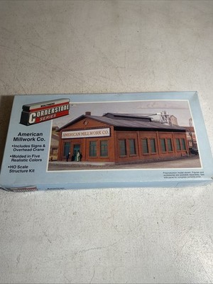 Walthers Cornerstone HO #933-3008 American Millwork Co. Structure Kit