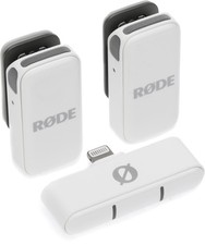 Rode Wireless Micro Microphone Kit, Lightning Connector, White