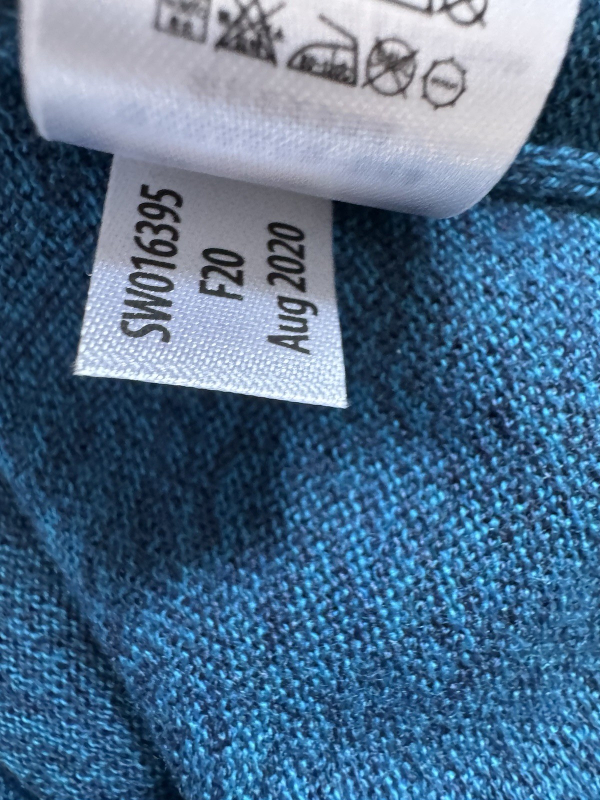 Smartwool Size Small Blue Shadow Pine Crewneck Li… - image 9